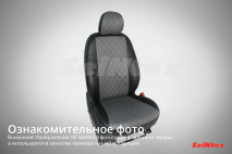 Чехлы из экокожи Ромб для Mitsubishi Lancer X SD (без з.п.) 2012-