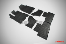 Резиновые коврики Сетка для Acura MDX 2014-н.в.